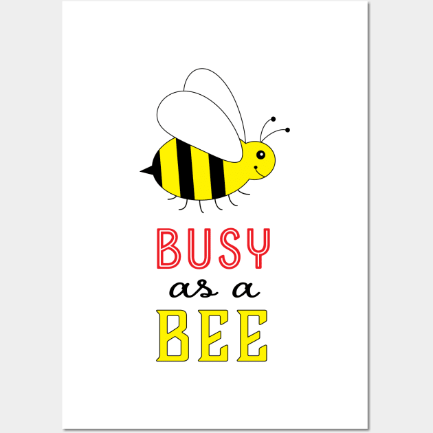 Busy as a Bee Wall Art by AntiqueImages